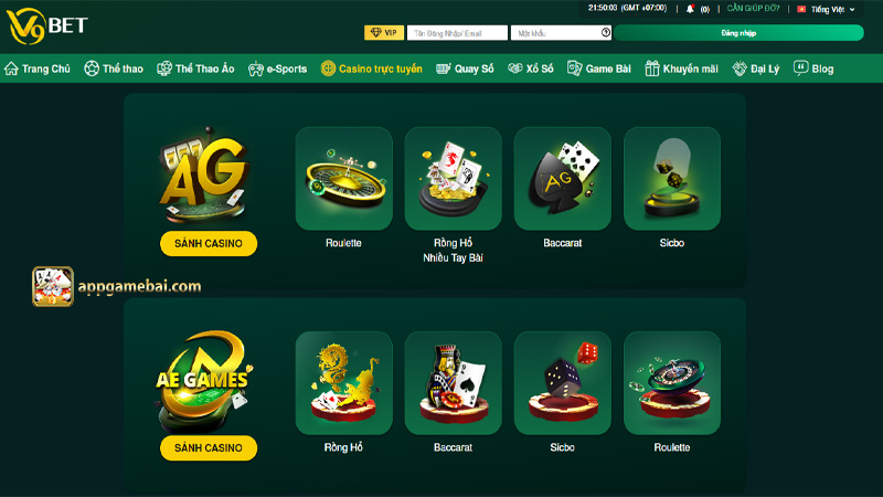 Casino online V9bet